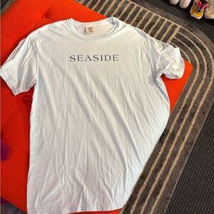 light blue seaside shirt